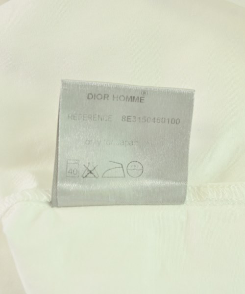 Dior Homme（ディオールオム）ドレスシャツ 白 サイズ:37(S位) メンズ/2200715689011