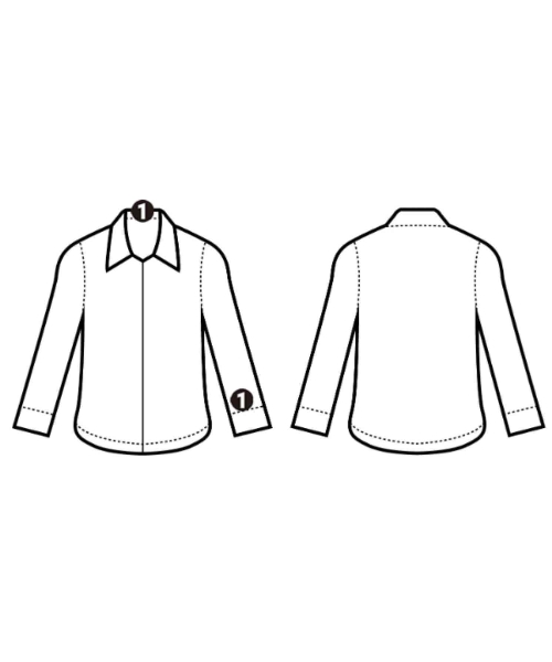 Dior Homme（ディオールオム）ドレスシャツ 白 サイズ:37(S位) メンズ/2200715689035
