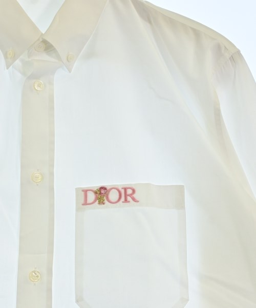 Dior Homme（ディオールオム）カジュアルシャツ 白 サイズ:43(XS位) メンズ/2200716504016