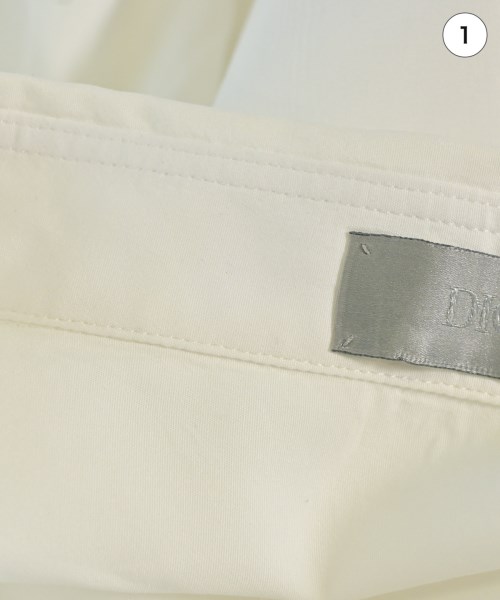 Dior Homme（ディオールオム）カジュアルシャツ 白 サイズ:43(XS位) メンズ/2200716504016