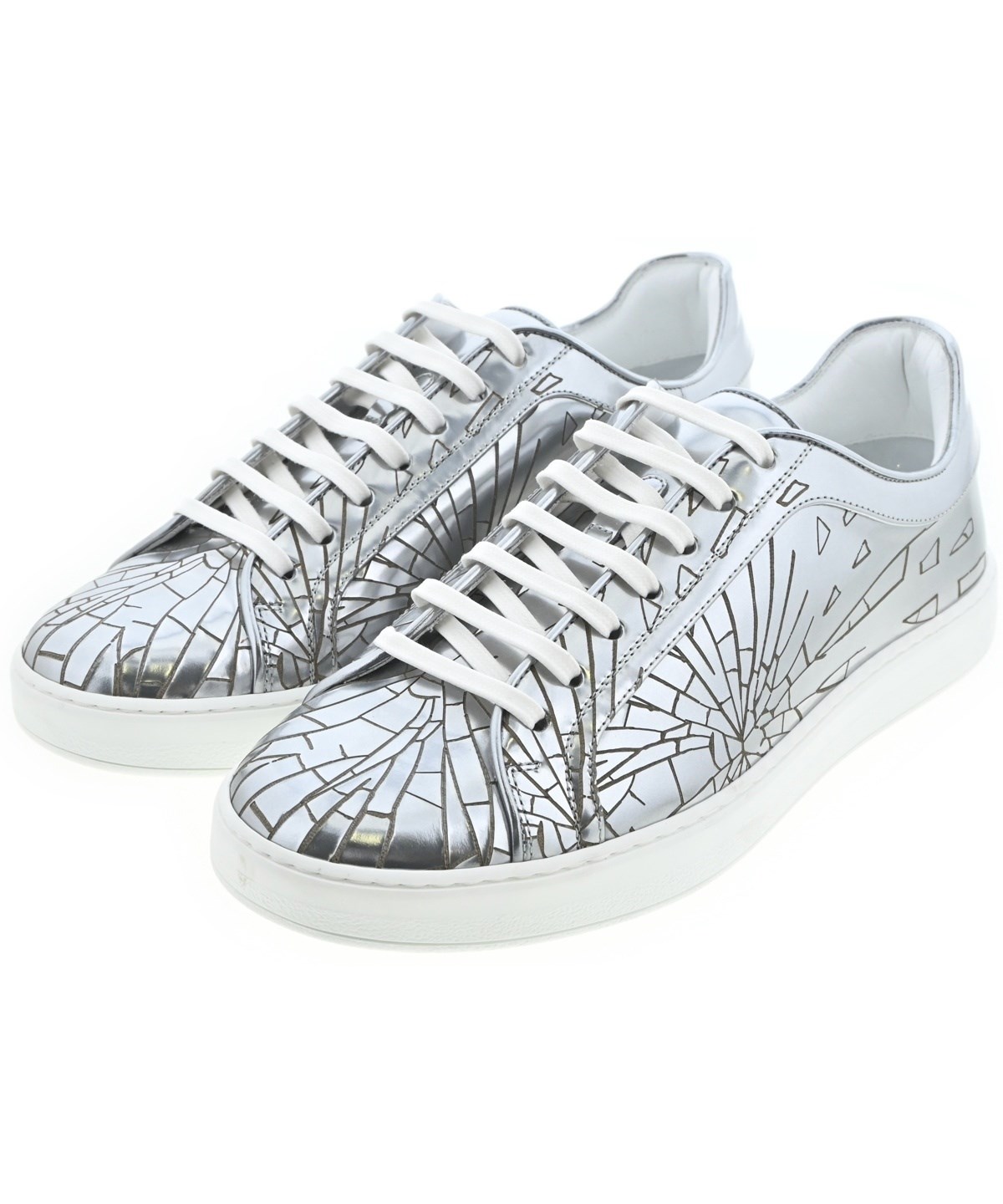 Dior Homme（ディオールオム）スニーカー シルバー サイズ:EU41(26cm位