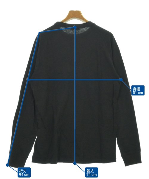 Dior Homme（ディオールオム）Tシャツ・カットソー 黒 サイズ:S メンズ/2200718501051