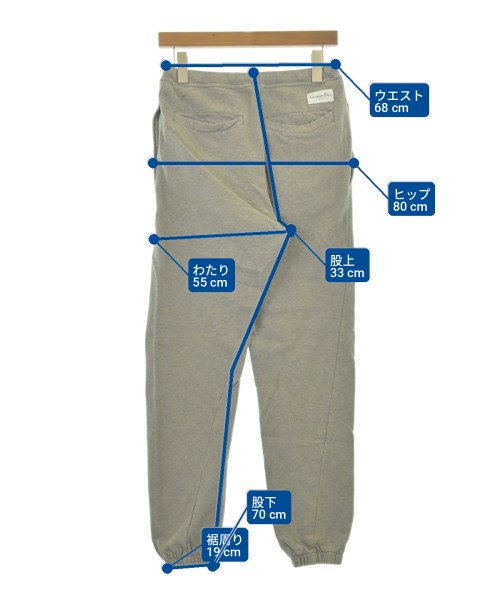 Dior Homme（ディオールオム）スウェットパンツ グレー サイズ:XS メンズ/2200718501136
