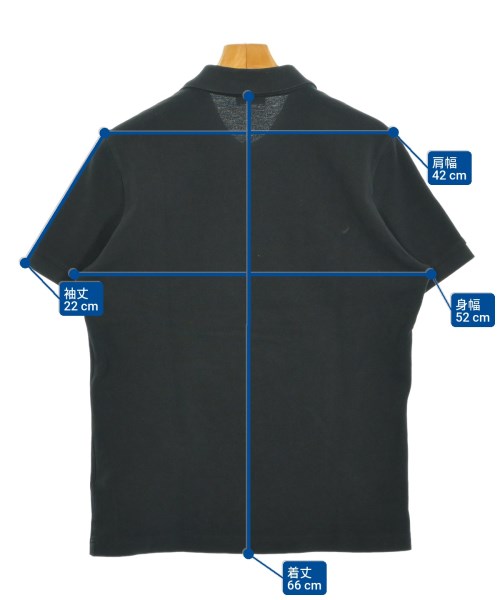 Dior Homme（ディオールオム）ポロシャツ 黒 サイズ:L メンズ/2200643013025