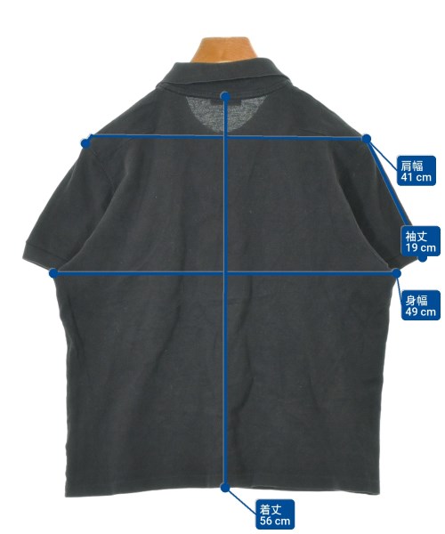 Dior Homme（ディオールオム）ポロシャツ 黒 サイズ:L メンズ/2200634044205