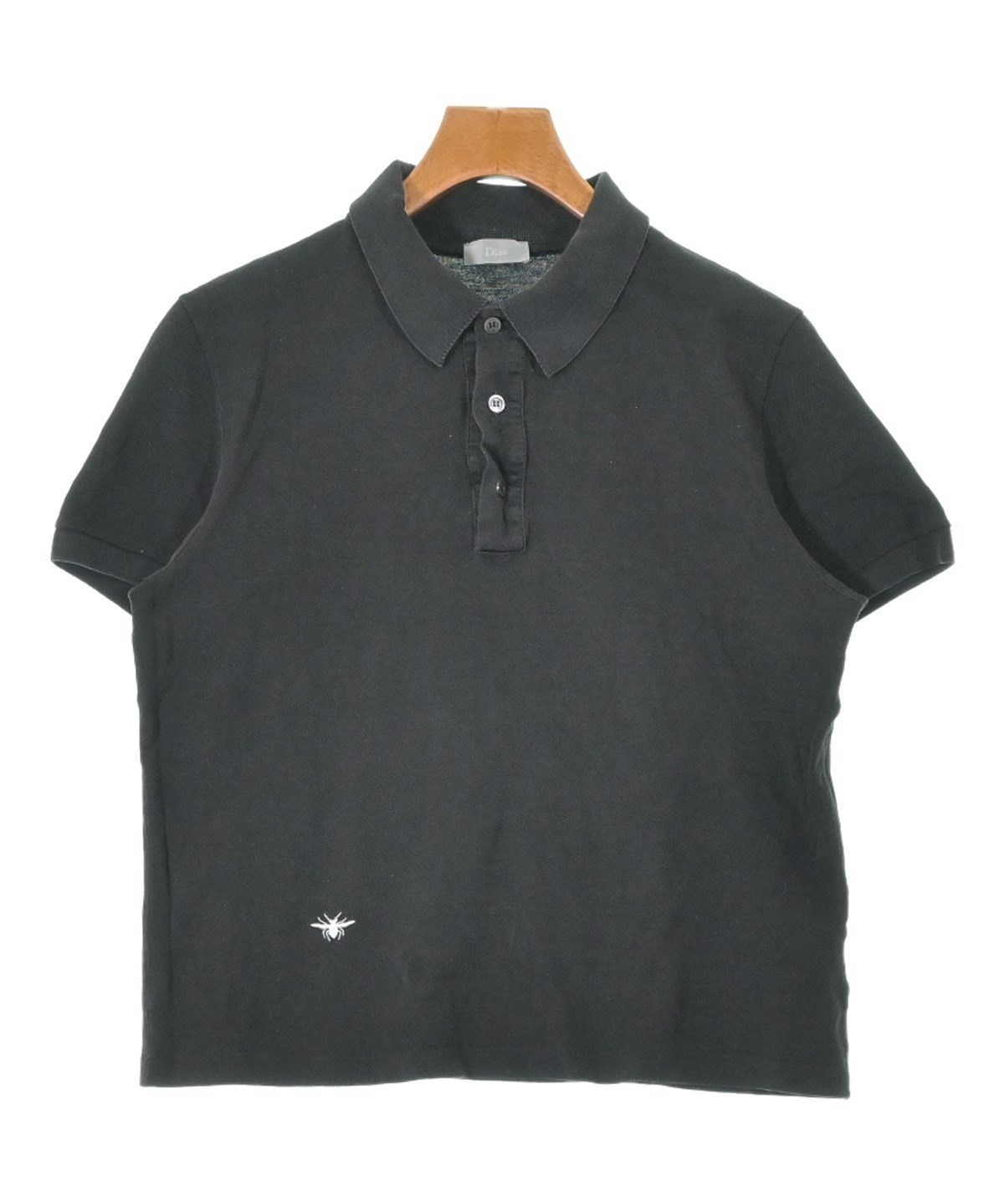 Dior Homme（ディオールオム）ポロシャツ 黒 サイズ:L メンズ