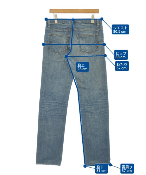 Dior Homme（ディオールオム）デニムパンツ 紺 サイズ:30(M位) メンズ/2200646623023