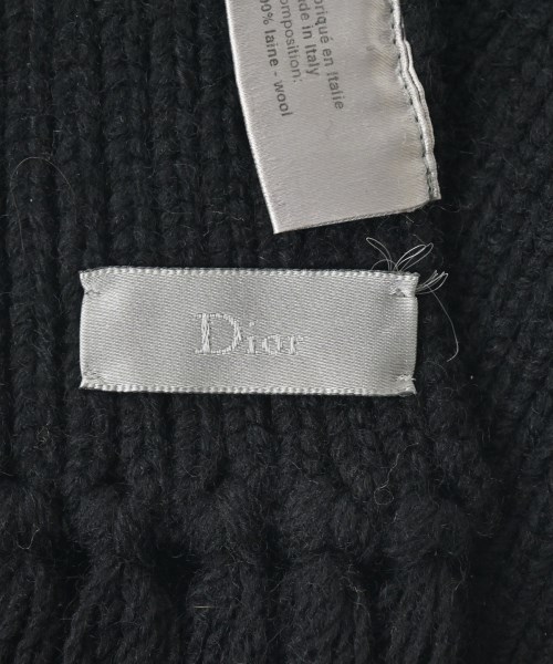 Dior Homme（ディオールオム）マフラー 黒 サイズ:- メンズ/2200637542128