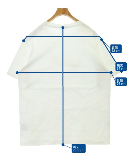 Dior Homme（ディオールオム）Tシャツ・カットソー 白 サイズ:XXL メンズ/2200647296028