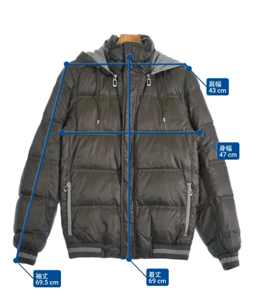 Dior Homme（ディオールオム）ダウンジャケット/ダウンベスト グレー サイズ:46(M位) メンズ/2200648069027