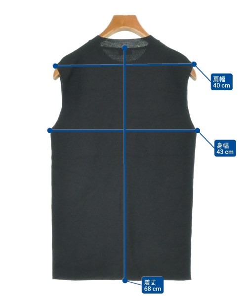 Dior Homme（ディオールオム）ベスト 黒 サイズ:M メンズ/2200649903054