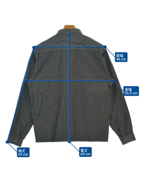 Dior Homme（ディオールオム）カジュアルシャツ 紺 サイズ:39(M位) メンズ/2200649903085