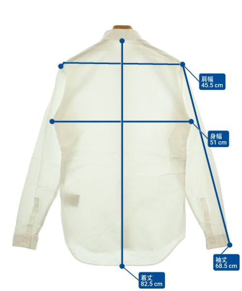 Dior Homme（ディオールオム）カジュアルシャツ 白 サイズ:38(S位) メンズ/2200649903108