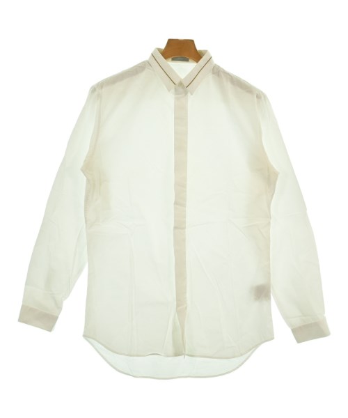 Dior Homme(ディオールオム)カジュアルシャツ 白 サイズ:39(M位)/2200649903115