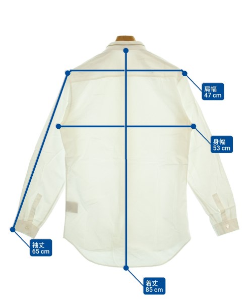 Dior Homme（ディオールオム）カジュアルシャツ 白 サイズ:39(M位) メンズ/2200649903115