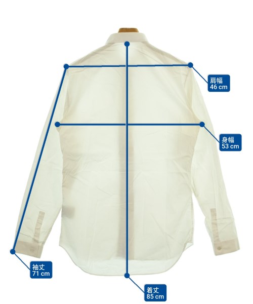 Dior Homme（ディオールオム）カジュアルシャツ 白 サイズ:39(M位) メンズ/2200649903122