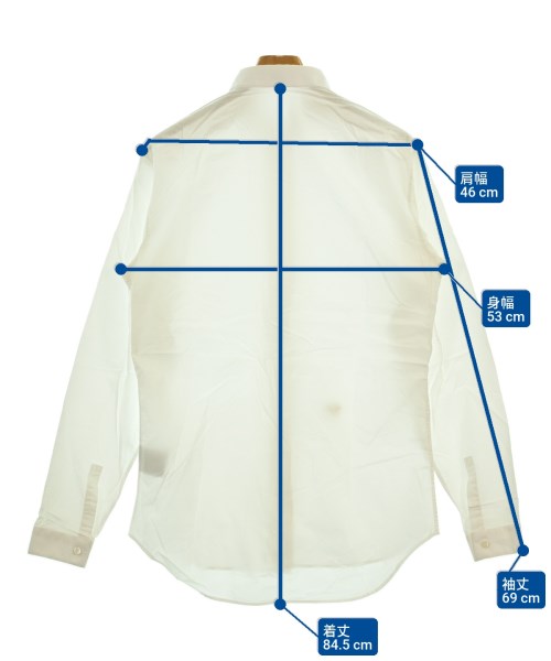 Dior Homme（ディオールオム）カジュアルシャツ 白 サイズ:39(M位) メンズ/2200649903146