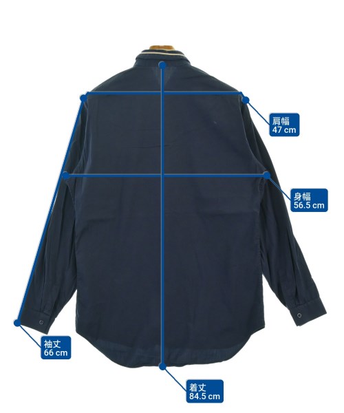 Dior Homme（ディオールオム）カジュアルシャツ 紺 サイズ:39(M位) メンズ/2200649903245