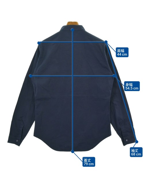 Dior Homme（ディオールオム）カジュアルシャツ 紺 サイズ:39(M位) メンズ/2200649903252