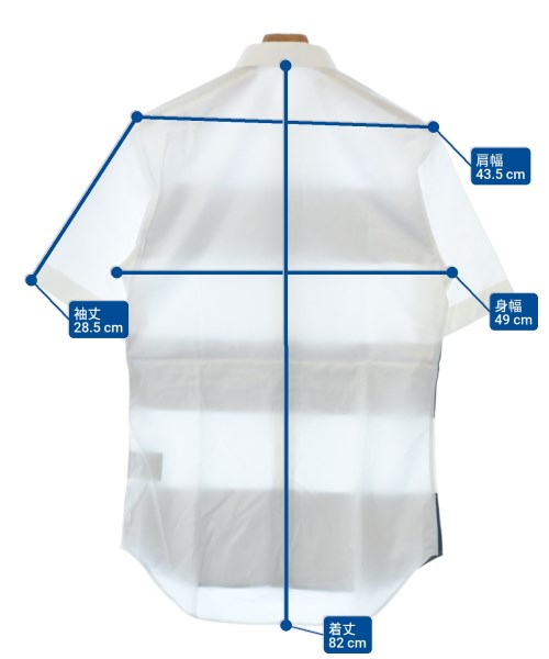 Dior Homme（ディオールオム）カジュアルシャツ 白 サイズ:38(S位) メンズ/2200612798038