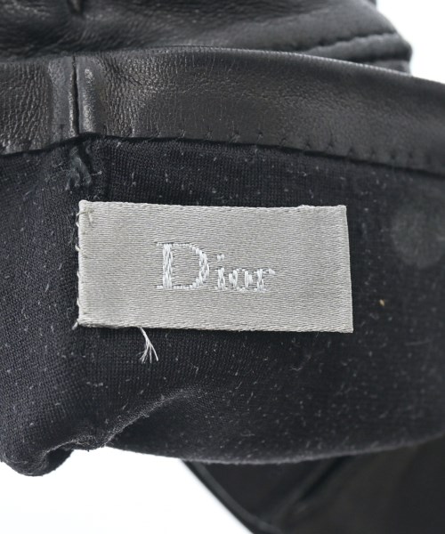 Dior Homme（ディオールオム）手袋 黒 サイズ:- メンズ/2200634064333