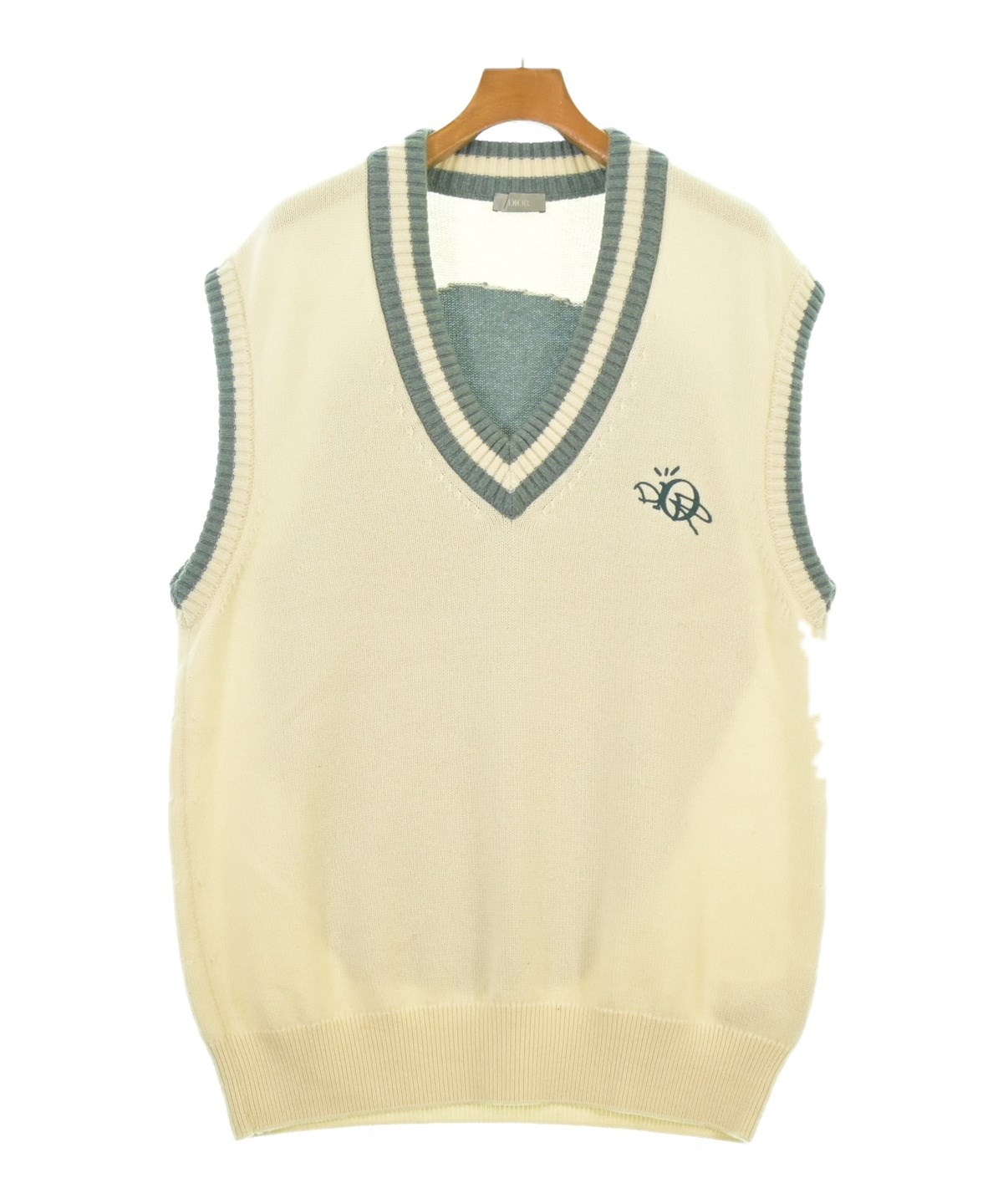 Dior Homme（ディオールオム）ベスト 白 サイズ:M メンズ