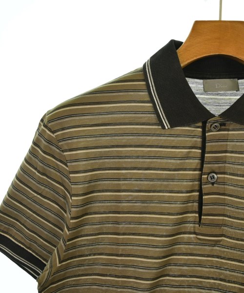Dior Homme（ディオールオム）ポロシャツ カーキ サイズ:XS メンズ/2200647040096
