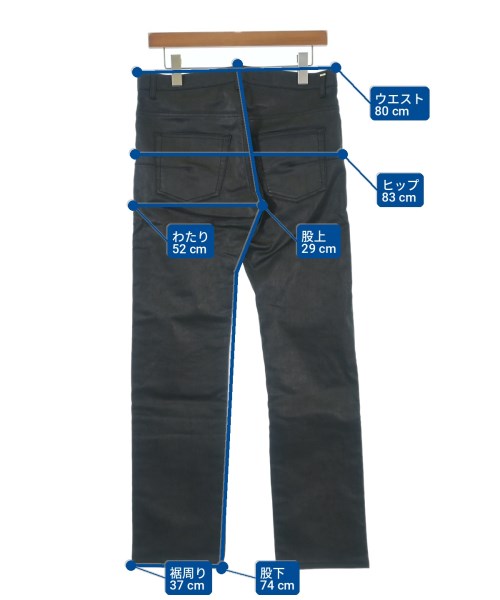 Dior Homme（ディオールオム）デニムパンツ 黒 サイズ:30(M位) メンズ/2200702705205