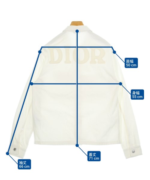 Dior Homme（ディオールオム）デニムジャケット 白 サイズ:48(L位) メンズ/2200663230051
