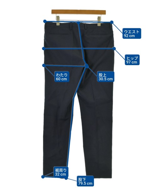 Dior Homme（ディオールオム）ビジネス 紺 サイズ:50(XL位) メンズ/2200663230105