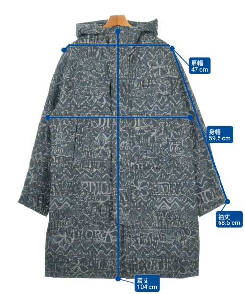 Dior Homme（ディオールオム）コート 青 サイズ:44(S位) メンズ/2200661858035