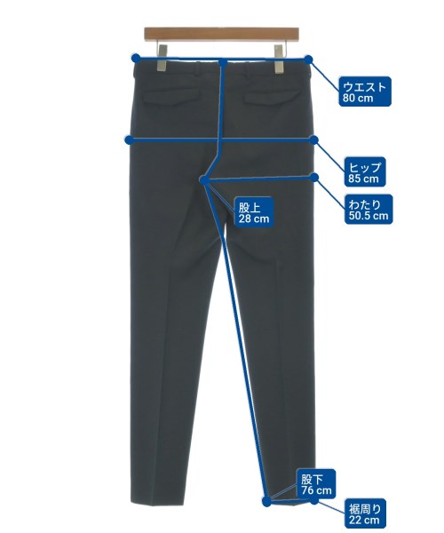 Dior Homme（ディオールオム）スラックス 黒 サイズ:46(M位) メンズ/2200661858141