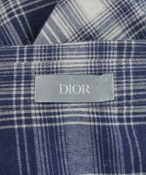 Dior Homme（ディオールオム）カジュアルシャツ 紺 サイズ:41(XL位) メンズ/2200664955021