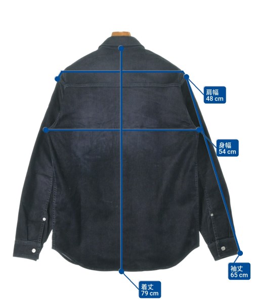 Dior Homme（ディオールオム）カジュアルシャツ 紺 サイズ:39(M位) メンズ/2200665219078