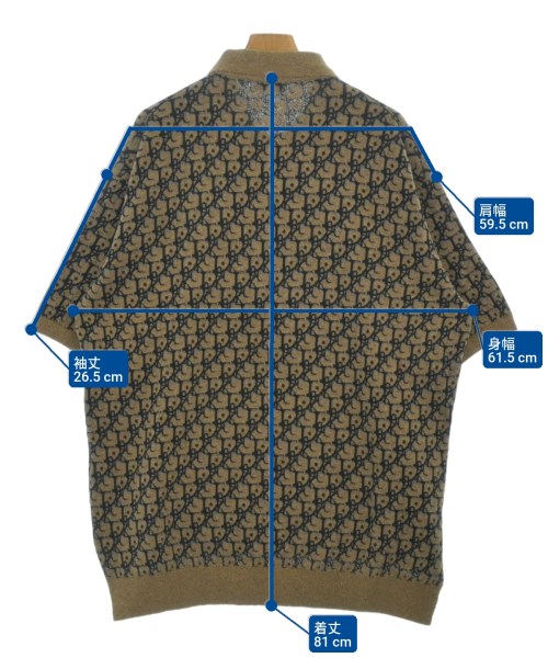 Dior Homme（ディオールオム）ニット・セーター 茶 サイズ:M メンズ/2200665219207