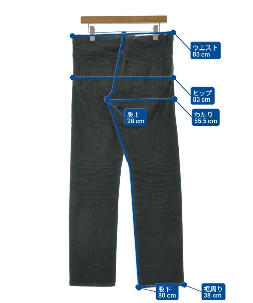 Dior Homme（ディオールオム）デニムパンツ 黒 サイズ:31(M位) メンズ/2200662935148