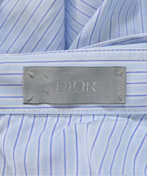 Dior Homme（ディオールオム）カジュアルシャツ 青 サイズ:42(XXL位) メンズ/2200666420022