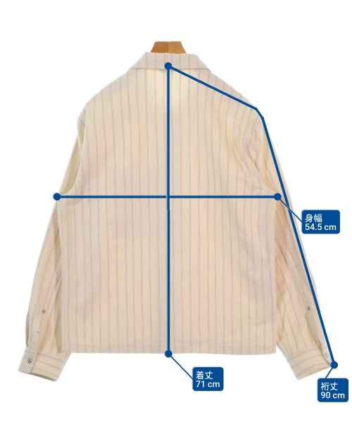 Dior Homme（ディオールオム）カバーオール 白 サイズ:46(M位) メンズ/2200668739122