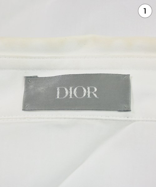 Dior Homme（ディオールオム）ドレスシャツ 白 サイズ:41(XL位) メンズ/2200668739139