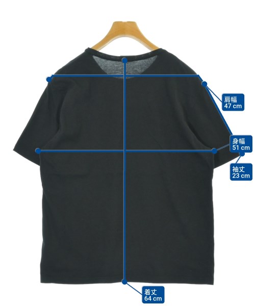 Dior Homme（ディオールオム）Tシャツ・カットソー 黒 サイズ:L メンズ/2200671724030