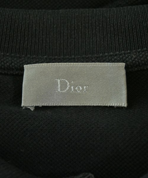 Dior Homme（ディオールオム）ポロシャツ 黒 サイズ:48(L位) メンズ/2200671724054