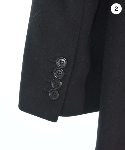 Dior Homme（ディオールオム）ステンカラーコート 黒 サイズ:48(L位) メンズ/2200672083013