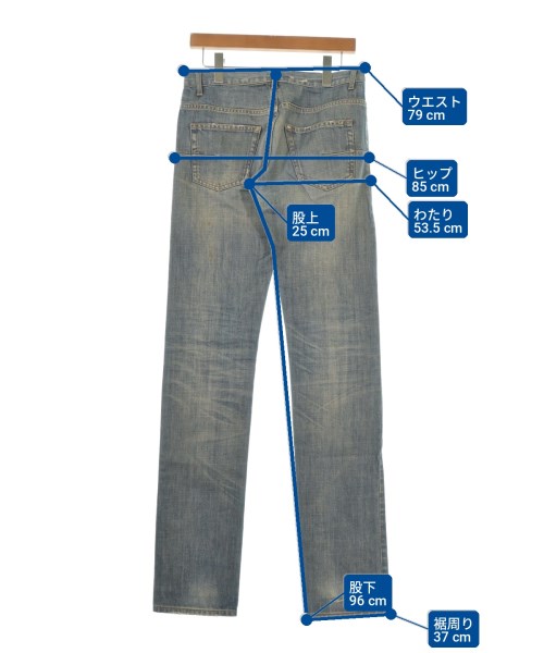 Dior Homme（ディオールオム）デニムパンツ 青 サイズ:29(S位) メンズ/2200730152095