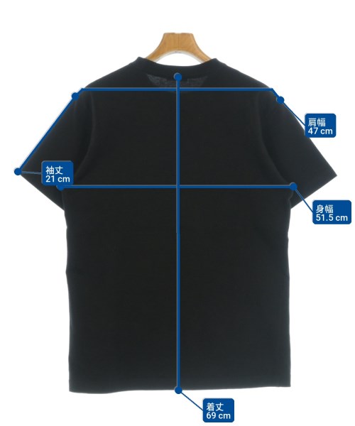 Dior Homme（ディオールオム）Tシャツ・カットソー 黒 サイズ:S メンズ/2200735619029