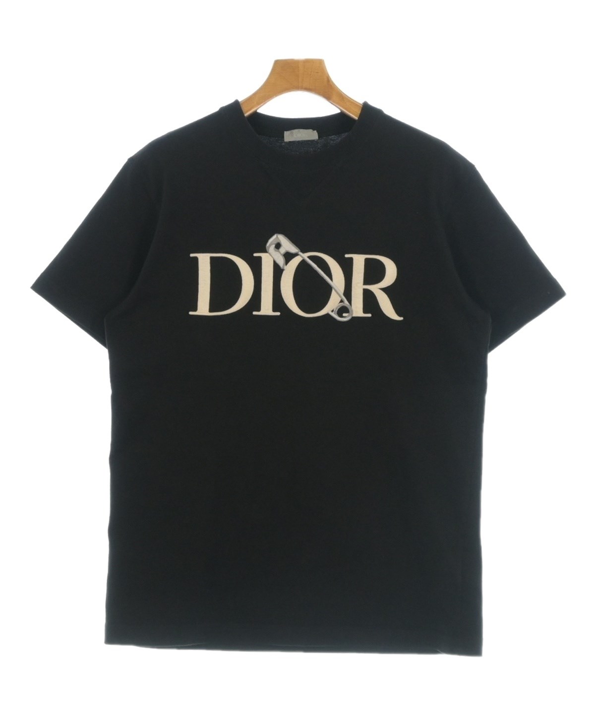 DIOR HOMME【ディオール・オム】 半袖Ｔシャツ クロス a02106 Dior Homme（ディオールオム）Tシャツ・カットソー 黒 サイズ:S メンズ