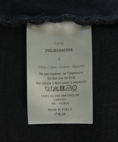 Dior Homme（ディオールオム）Tシャツ・カットソー 黒 サイズ:L メンズ/2200736176132