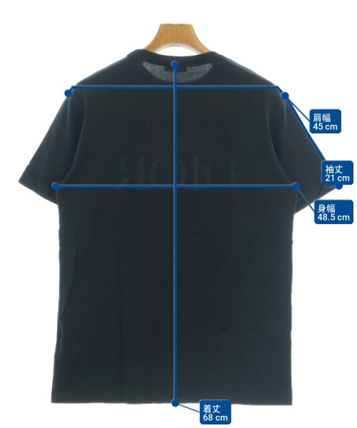 Dior Homme（ディオールオム）Tシャツ・カットソー 黒 サイズ:XS メンズ/2200721048185
