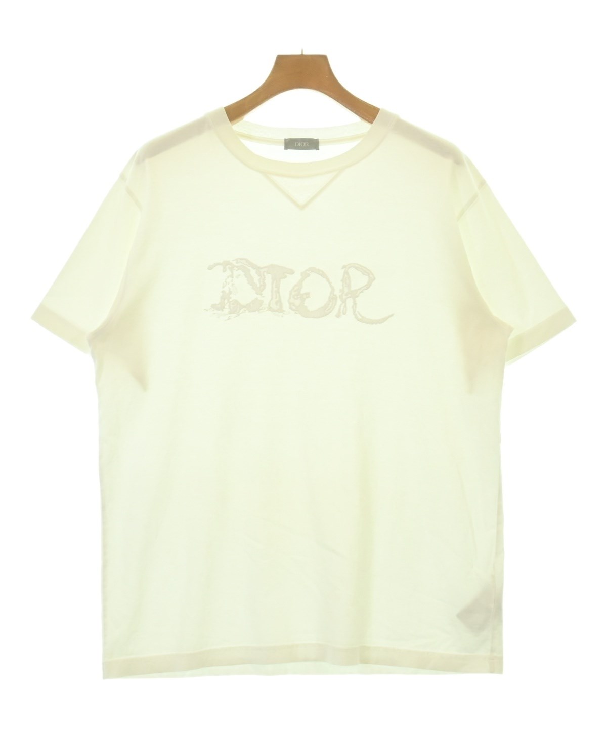 Dior Hommeエディ期ラブロゴ　Ｔシャツ　白/グレー Dior Homme（ディオールオム）Tシャツ・カットソー 白 サイズ:M メンズ