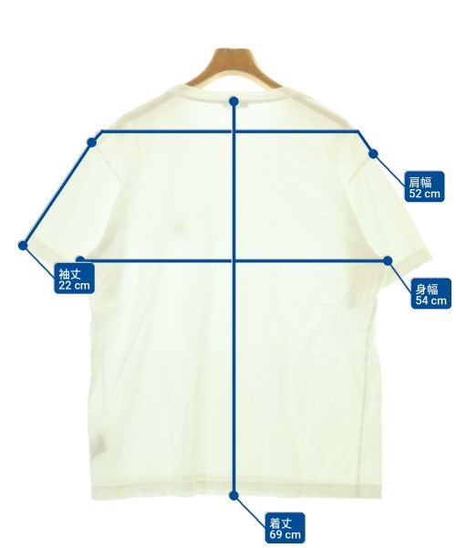 Dior Homme（ディオールオム）Tシャツ・カットソー 白 サイズ:XL メンズ/2200722276341