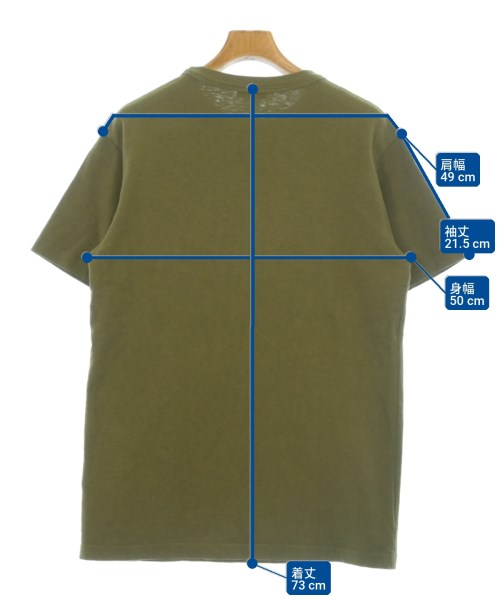 Dior Homme（ディオールオム）Tシャツ・カットソー カーキ サイズ:XS メンズ/2200722508022